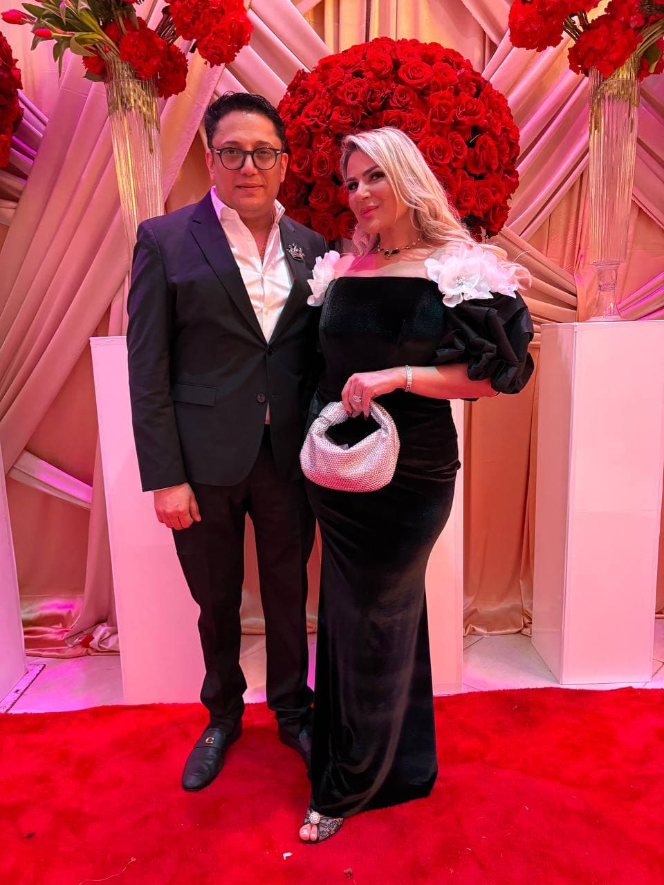 Lazar on a red carpet